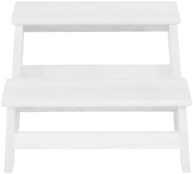 Powell® Tyler White Bed Step-1