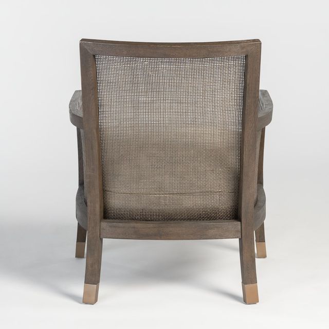 Alder & Tweed Furniture Company Bridgeport Brushed Espresso/Subtle Wheat Occasional Chair-3