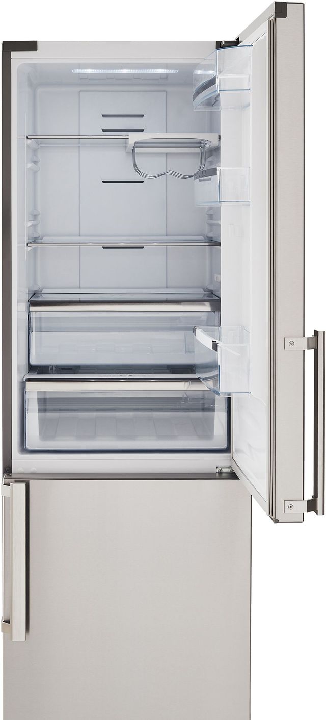 Bertazzoni 11.5 Cu. Ft. Stainless Steel Counter Depth Bottom Freezer Refrigerator-1