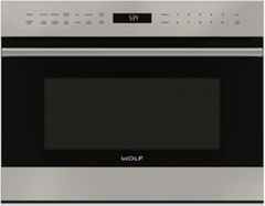 Wolf® E Series Transitional 1.6 Cu. Ft. Stainless Steel Built In Microwave
