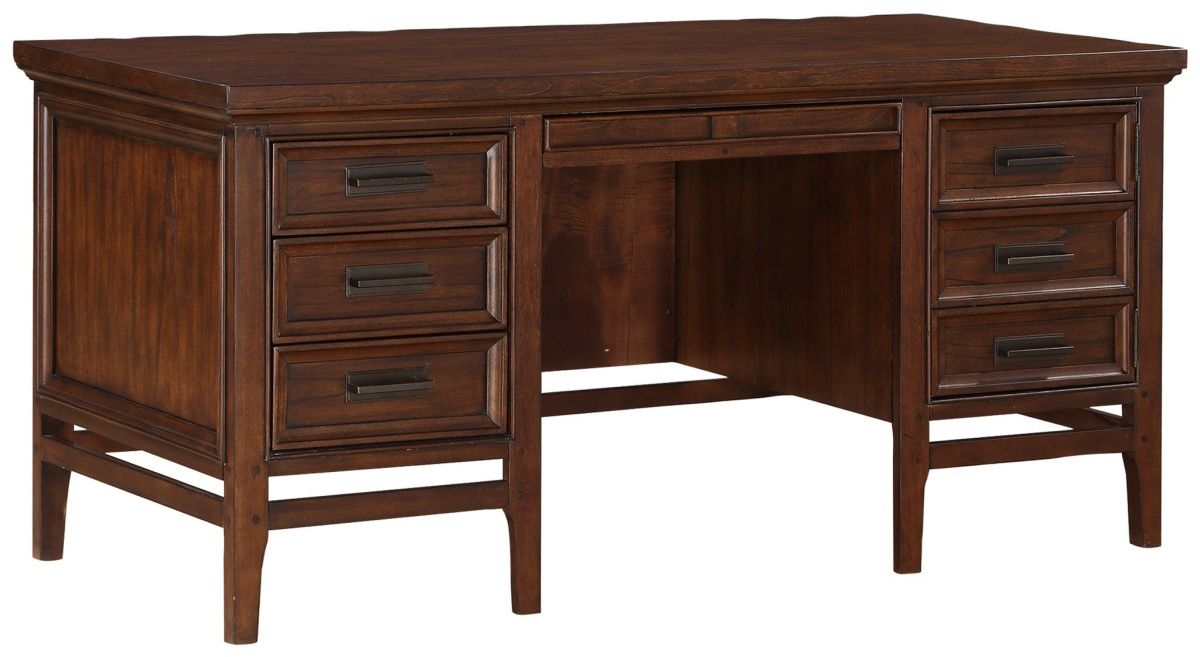 cherry brown desk