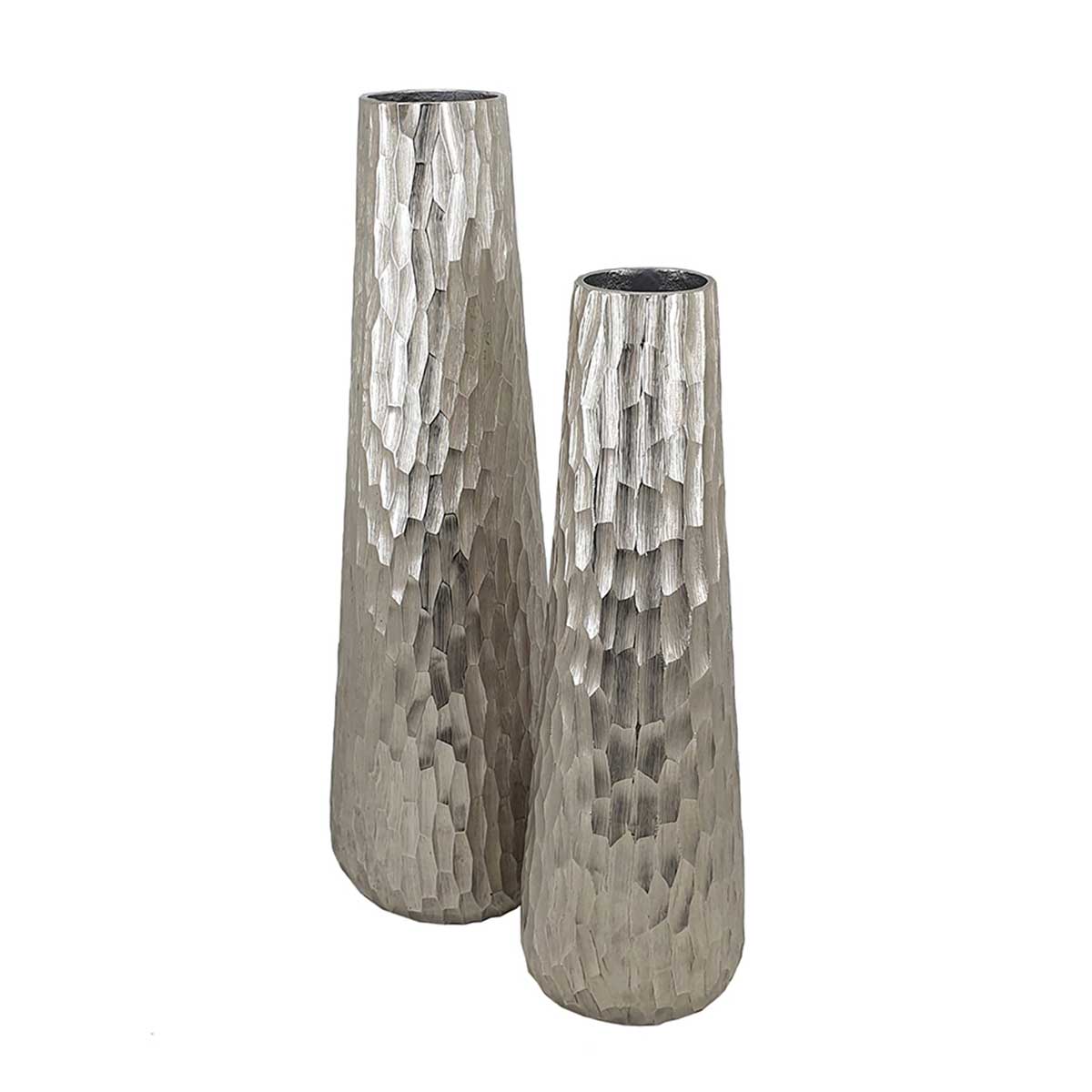 A & B Home Beaufort Aluminum Vases