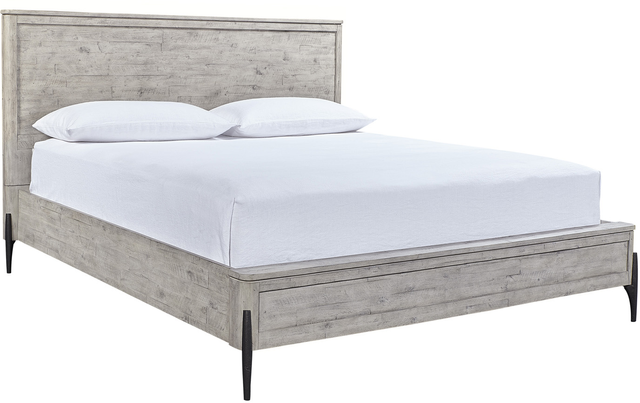 Aspenhome® Zane Parchment Queen Panel Bed 0