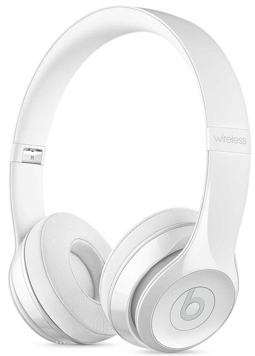 Beats by Dr. Dre Solo3 Wireless Gloss White On-ear Bluetooth ...