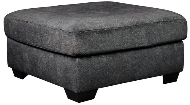Signature Design by Ashley® Accrington 3-Piece Granite Sectional with Ottoman Set-2