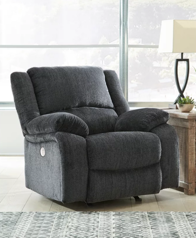 Signature Design by Ashley® Draycoll Slate Power Rocker Recliner-3
