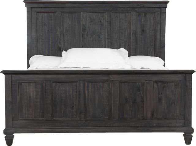 Magnussen Home® Calistoga Weathered Charcoal King Panel Bed-1