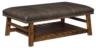 Coast2Coast Home™ Foster Mid Brown Accent Bench