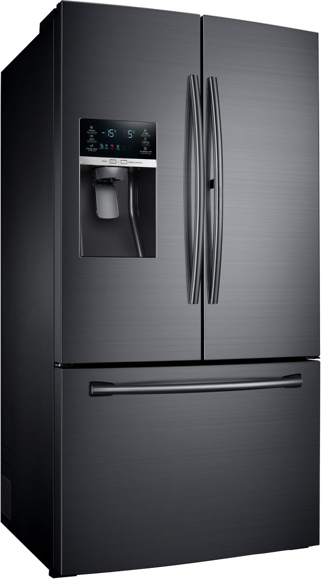 Samsung 28 Cu. Ft 3-Door French Door Refrigerator-Black Stainless Steel 14