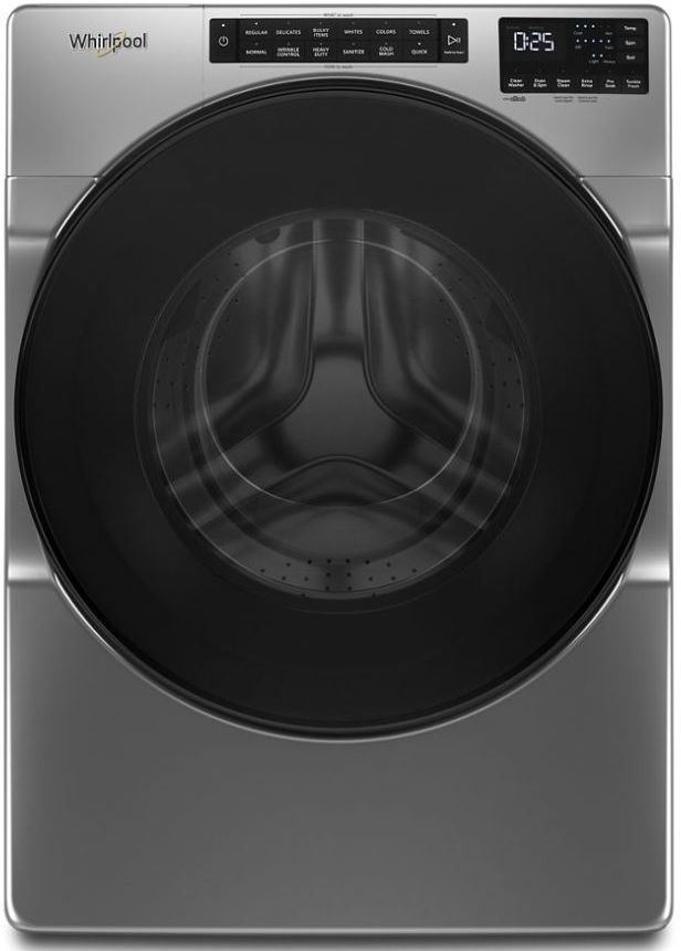 Whirlpool® 4.5 Cu. Ft. Chrome Shadow Front Load Washer-0