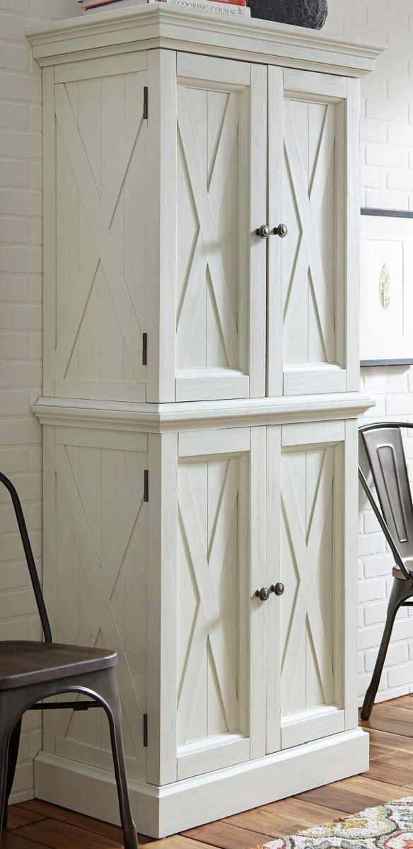 homestyles® Seaside Lodge Off-White Pantry-1