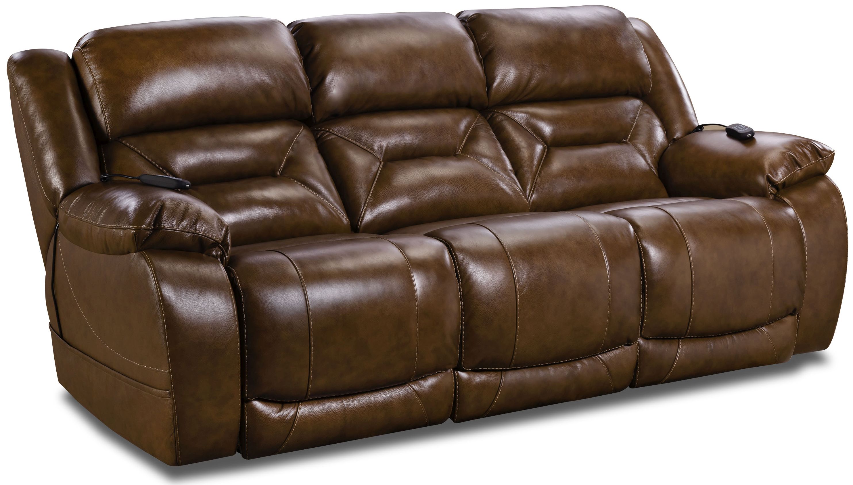 Homestretch power reclining discount sofa