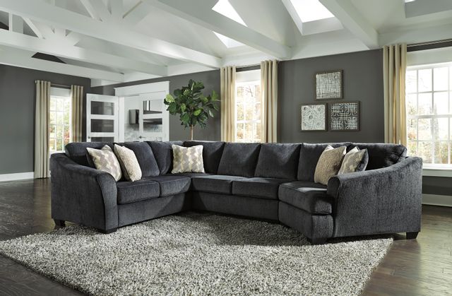 Signature Design by Ashley® Eltmann 3-Piece Slate Sectional with Cuddler 11