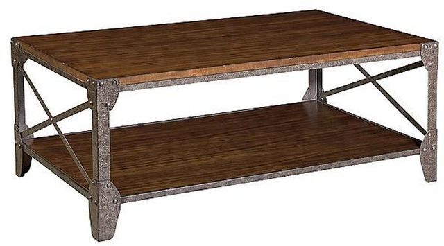 Signature Design by Ashley® Shairmore Rustic Brown Coffee Table 0