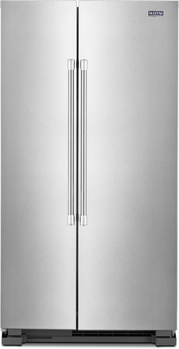 Maytag® 24.9 Cu. Ft. FingerPrint Resistant Stainless Steel Side-by-Side Refrigerator