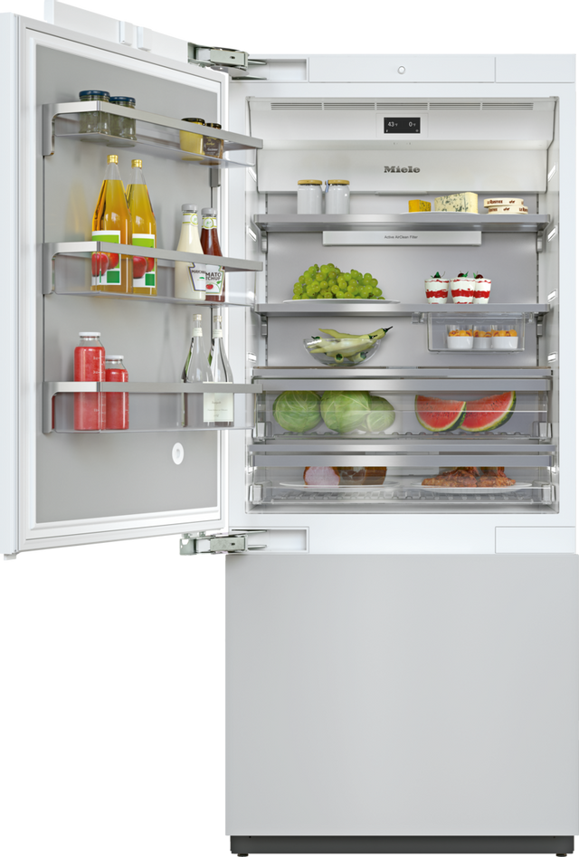 Miele MasterCool™ 19.6 Cu. Ft. Panel Ready Left Hand Built-In Bottom Freezer Refrigerator 0