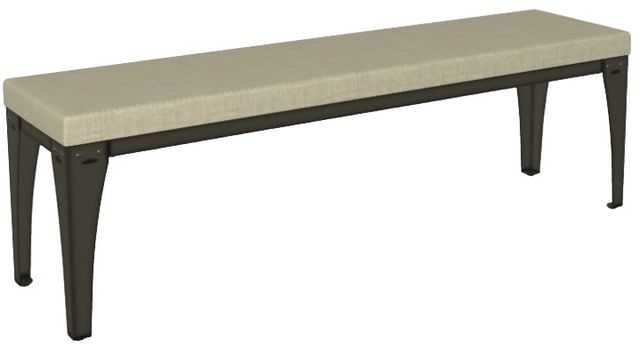 Amisco Customizable Upright Long Upholstered Bench