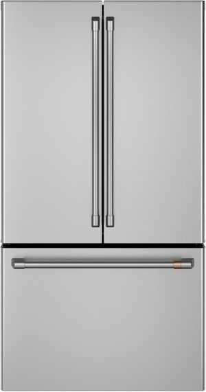 CAFE 23.1 Cu. Ft. Stainless Steel Counter Depth French Door Refrigerator 4PC Package