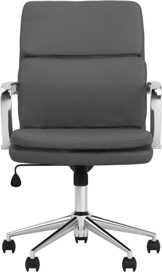 Coaster® Grey Standard Back Upholstered Office Chair-0