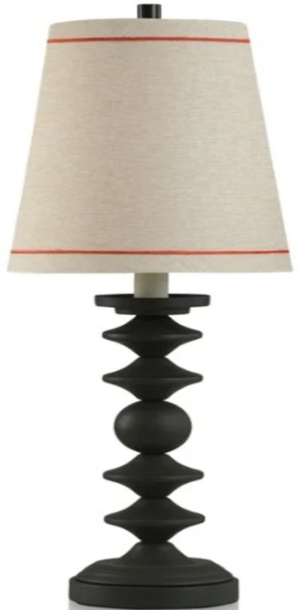 Stylecraft Dann Foley Lifestyle Beige/Black Table Lamp