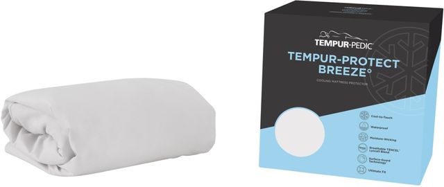 Tempur-Pedic® Tempur-Protect Breeze Twin XL Mattress Protector 2