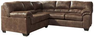 Signature Design by Ashley® Bladen 2-Piece Coffee Left-Arm Facing Sectional