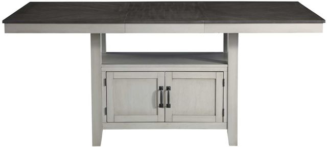 Steve Silver Co.® Hyland Two-Tone Stone Gray and Charcoal 80" Counter Table-3