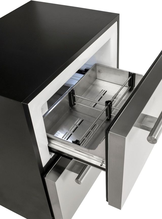 FORNO® Alta Qualita 3.64 Cu. Ft. Stainless Steel Drawer Freezer 5