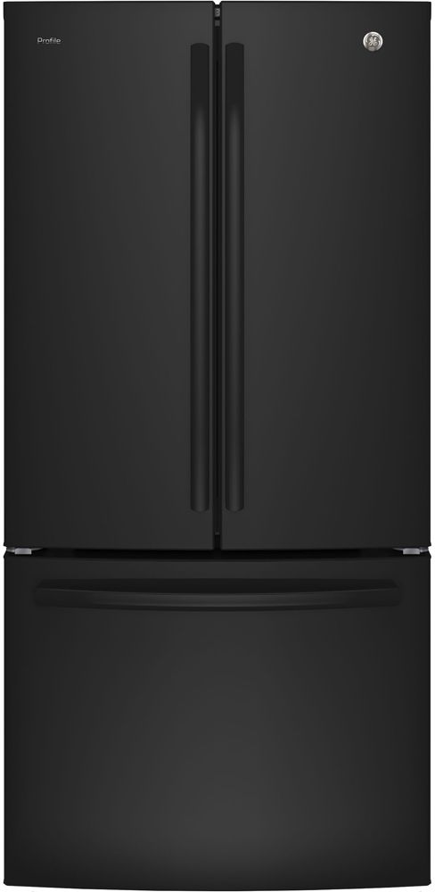 Réfrigérateur à portes françaises de 33 po GE Profile™ de 24.5 pi³ - Noir