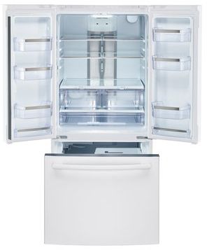 GE Profile™ 24.5 Cu. Ft. White French Door Refrigerator 1