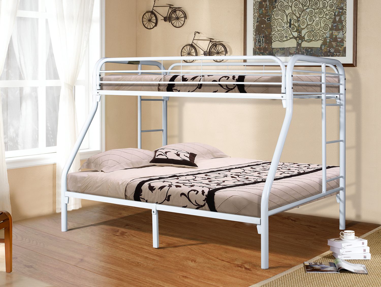 Donco Trading Company Twin over Full Bunk Bed