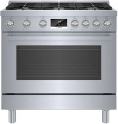 Bosch 800 Series 36" Stainless Steel Pro Style Natural Gas Range