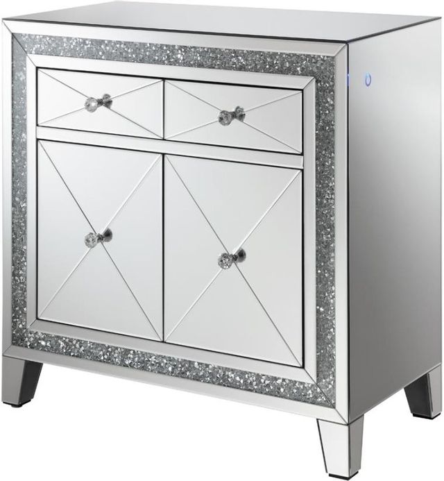 Coaster® Clear Mirror Accent Cabinet