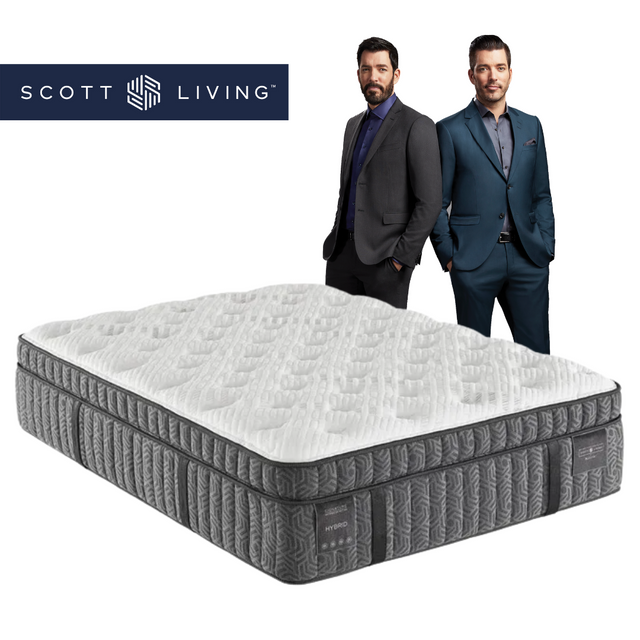 Scott Living™ Signature Support Ultra Plush Hybrid Euro Top California King Mattress-0