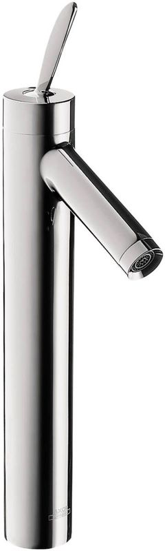 AXOR Starck Classic Chrome Single-Hole Faucet 220 with Pop-Up Drain, 1.2 GPM