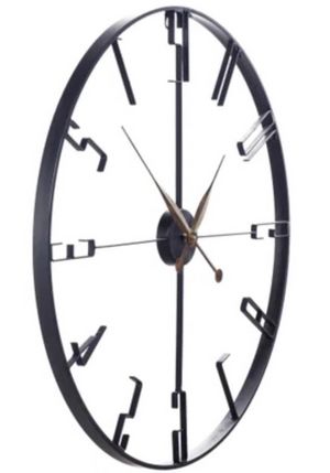 Stylecraft Black Wall Clock