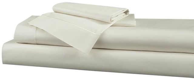 Close up of DreamFit Pima cotton bed sheets 