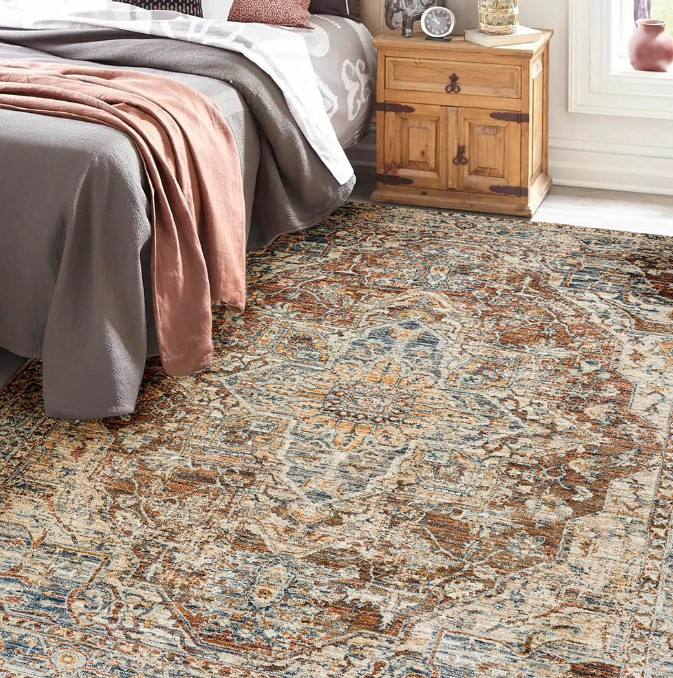 Dalyn™ Rug Company Bergama Spice 5'x8' Area Rug | Colder's | Milwaukee Area