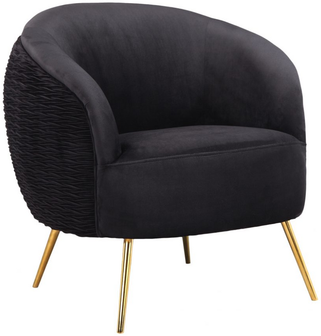 Moe's Home Collection Sparro Black Lounge Chair 1