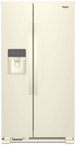 Whirlpool® 24.6 Cu. Ft. Biscuit On Biscuit Side-By-Side Refrigerator