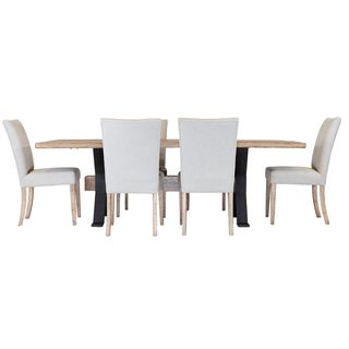 Nest Home Collections Missoula Dining Table & Six Chairs