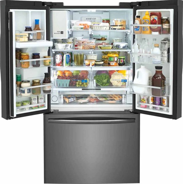 Frigidaire Gallery® 27.8 Cu. Ft. Smudge-Proof® Black Stainless Steel French Door Refrigerator 5