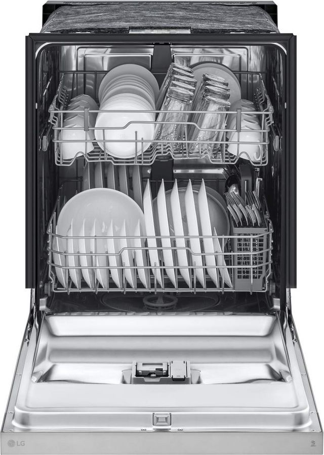 LG 24" Stainless Steel Look Front Control Built In Dishwasher-2