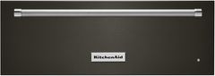 KitchenAid® 27" PrintShield™ Black Stainless Slow Cook Warming Drawer-KOWT107EBS