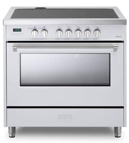 Verona® Prestige 36 White Double Oven Freestanding Electric Range, Fred's  Appliance