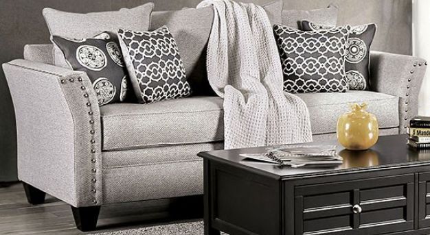 Furniture of America® Talgarth Gray Sofa