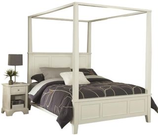 homestyles® Century Off-White Queen Bed and Nightstand 