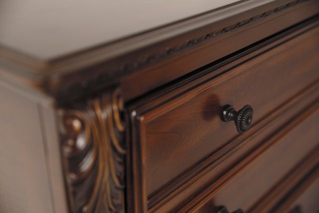 Signature Design by Ashley® Leahlyn Warm Brown Nightstand 3