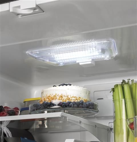 Réfrigérateur à portes françaises de 36 po GE® de 25,6 pi³ - Ardoise 1