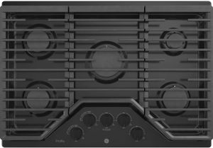 GE Profile™ 30" Black Built-In Gas Cooktop
